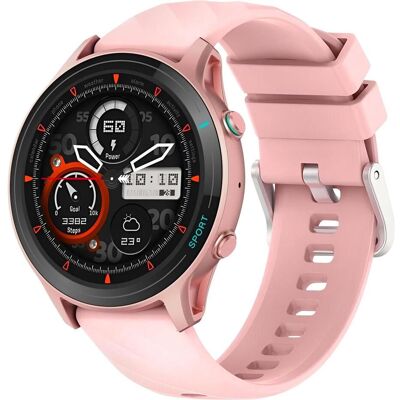 Avizar Smart watches Titmo Smartwach TITMO O-100 (TFT, bluetooth call) pink (46 mm, ohne SIM), Smartwatch Avizar Smart watches Titmo Smartwach TITMO O-100 (TFT, bluetooth call) pink (46 mm, ohne SIM), Smartwatch