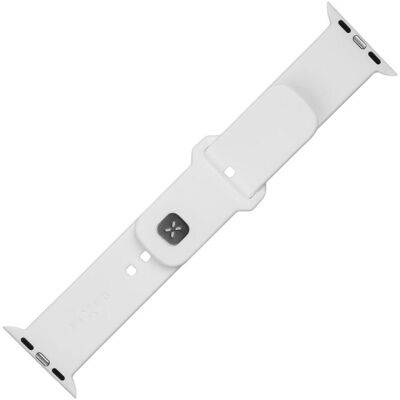 Apple Watch Silikon Sportarmband - 38/40/41mm - Weiß Apple Watch Silikon Sportarmband - 38/40/41mm - Weiß
