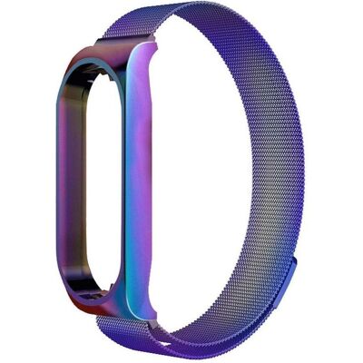 OEM Strap Strap METAL for XIAOMI Mi Band 5 / 6 multicolor (05), Uhrenarmband, Mehrfarbig OEM Strap Strap METAL for XIAOMI Mi Band 5 / 6 multicolor (05), Uhrenarmband, Mehrfarbig