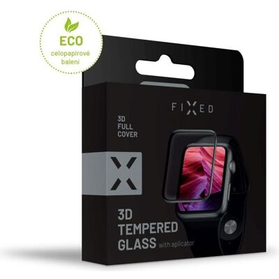 Fixed 3D Full Cover Screen Protector, Apple Watch 42 mm, black edges, Smartwatch Schutzfolie, Schwarz Fixed 3D Full Cover Screen Protector, Apple Watch 42 mm, black edges, Smartwatch Schutzfolie, Schwarz