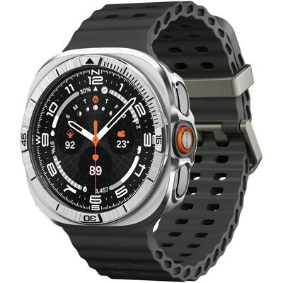 Spigen - Bezel Tune Pro Pilot (ACS11618) – Samsung Galaxy Watch Ultra 2, Edelstahl – Silber, Smartwatch Zubehör, Silber Spigen - Bezel Tune Pro Pilot (ACS11618) – Samsung Galaxy Watch Ultra 2, Edelstahl – Silber, Smartwatch Zubehör, Silber