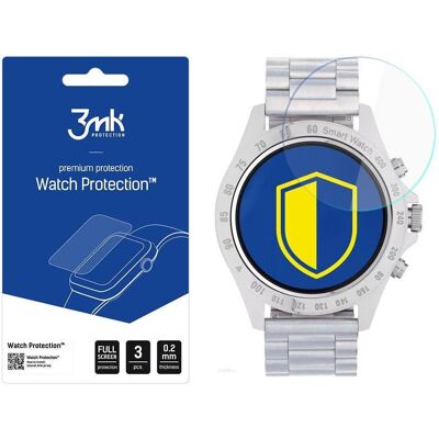 3MK FlexibleGlass Watch Garett V8 RT Szkło Hybrydowe, Smartwatch Schutzfolie, Transparent 3MK FlexibleGlass Watch Garett V8 RT Szkło Hybrydowe, Smartwatch Schutzfolie, Transparent
