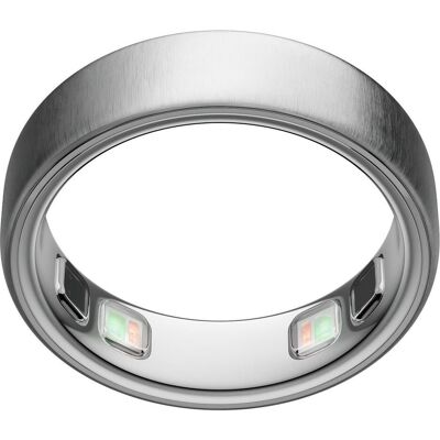 Oura Ring 5 (10, Brushed Silver), Smart Ring, Silber Oura Ring 5 (10, Brushed Silver), Smart Ring, Silber