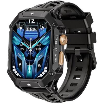 Rubicon Herren-Smartwatch RNCF24-1 SCHWARZ (48 mm, ohne SIM), Smartwatch Rubicon Herren-Smartwatch RNCF24-1 SCHWARZ (48 mm, ohne SIM), Smartwatch