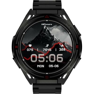 HiFuture ACTIVE2 Smartwatch Schwarz (ohne SIM), Smartwatch HiFuture ACTIVE2 Smartwatch Schwarz (ohne SIM), Smartwatch