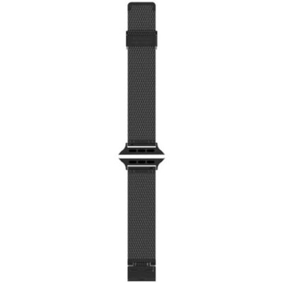 Just in Case SilkSteel Strap - Apple Watch 44/45/46/49mm - Black (Stainless Steel), Uhrenarmband, Schwarz Just in Case SilkSteel Strap - Apple Watch 44/45/46/49mm - Black (Stainless Steel), Uhrenarmband, Schwarz