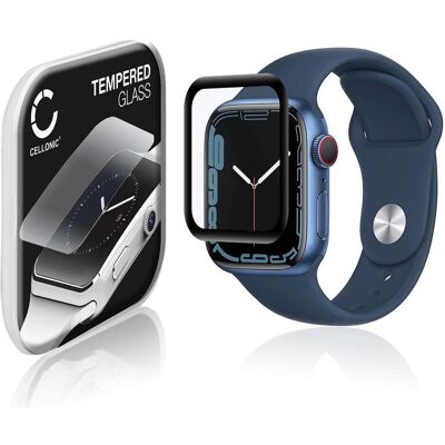 Cellonic Displayschutzglas (generisch) für Apple Watch 7 - 41mm, 8 -, Smartwatch Schutzfolie, Transparent Cellonic Displayschutzglas (generisch) für Apple Watch 7 - 41mm, 8 -, Smartwatch Schutzfolie, Transparent