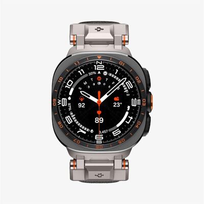 Spigen - DuraPro Armor (AMP11615) - Samsung Galaxy Watch Ultra 2 / Watch Ultra 47mm - Schwarz (braided nylon, Thermoplastic polyurethane (TPU), TPU), Uhrenarmband, Schwarz Spigen - DuraPro Armor (AMP11615) - Samsung Galaxy Watch Ultra 2 / Watch Ultra 47mm - Schwarz (braided nylon, Thermoplastic polyurethane (TPU), TPU), Uhrenarmband, Schwarz