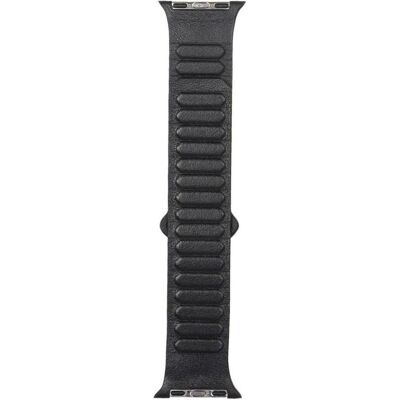 Uniq Logo Genuine Leather Magnetic Ring Strap for Apple Watch 40 / 41 / 42 mm - Black (Echtleder), Uhrenarmband, Schwarz Uniq Logo Genuine Leather Magnetic Ring Strap for Apple Watch 40 / 41 / 42 mm - Black (Echtleder), Uhrenarmband, Schwarz