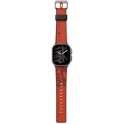 NoName Skinarma Band Spunk Apple Watch Ultra 49mm orange (49 mm, Plastic, Silicon), Uhrenarmband, Orange NoName Skinarma Band Spunk Apple Watch Ultra 49mm orange (49 mm, Plastic, Silicon), Uhrenarmband, Orange