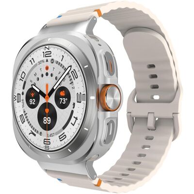 Just in Case Watchstrap für smartwatch (Silikon), Uhrenarmband, Weiss Just in Case Watchstrap für smartwatch (Silikon), Uhrenarmband, Weiss