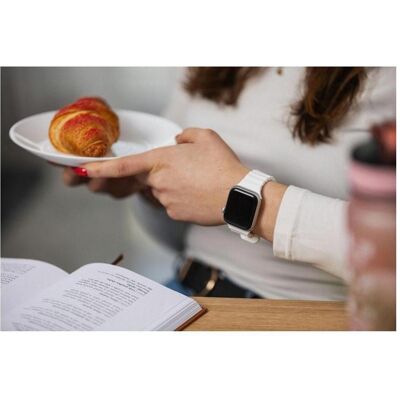 Forcell Strap F-DESIGN FA12 strap for APPLE Watch 38 / 40 / 41 mm black (polyester fiber), Uhrenarmband, Schwarz Forcell Strap F-DESIGN FA12 strap for APPLE Watch 38 / 40 / 41 mm black (polyester fiber), Uhrenarmband, Schwarz