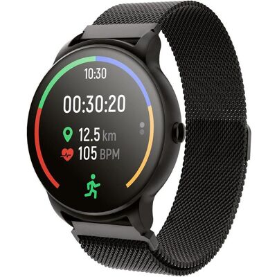 Forever smartwatch ForeVive 2 SB-330 black with bluetooth speaker 3W (ohne SIM), Smartwatch Forever smartwatch ForeVive 2 SB-330 black with bluetooth speaker 3W (ohne SIM), Smartwatch