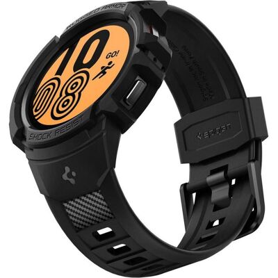 Spigen Rugged Armor Pro + Stand, Smartwatch Zubehör, Schwarz Spigen Rugged Armor Pro + Stand, Smartwatch Zubehör, Schwarz