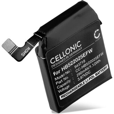 Cellonic Akku für Huawei Watch GT3 42mm, Pro, Smartwatch Zubehör Cellonic Akku für Huawei Watch GT3 42mm, Pro, Smartwatch Zubehör