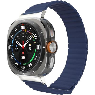 Just in Case Watchstrap für smartwatch (Leder), Uhrenarmband, Blau Just in Case Watchstrap für smartwatch (Leder), Uhrenarmband, Blau