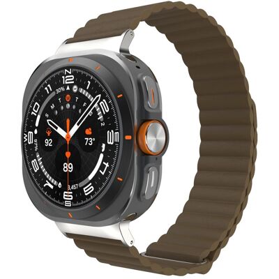 Just in Case Watchstrap für smartwatch (Leder), Uhrenarmband, Beige Just in Case Watchstrap für smartwatch (Leder), Uhrenarmband, Beige