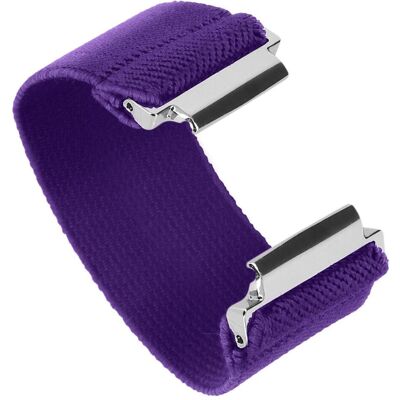 Avizar Galaxy Watch 4 Violett Nylonarmband - Smartwatch-Zubehör Avizar Galaxy Watch 4 Violett Nylonarmband - Smartwatch-Zubehör