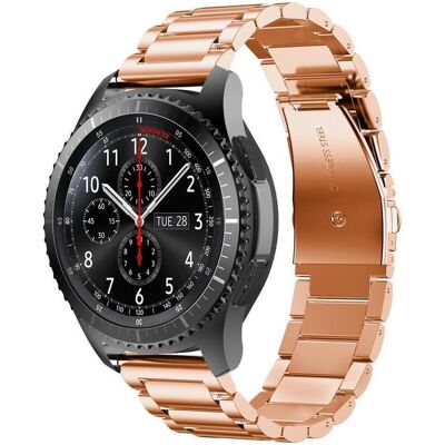 Oppo A53 Edelstahlarmband - Kompatibel mit Samsung Gear S3, Huawei Watch GT, Ticwatch Pro Oppo A53 Edelstahlarmband - Kompatibel mit Samsung Gear S3, Huawei Watch GT, Ticwatch Pro