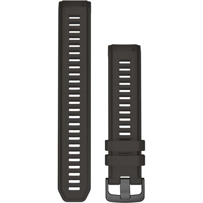 Garmin Instinct 2 Ersatzarmband (22 mm, Edelstahl, Silikon), Uhrenarmband, Schwarz Garmin Instinct 2 Ersatzarmband (22 mm, Edelstahl, Silikon), Uhrenarmband, Schwarz