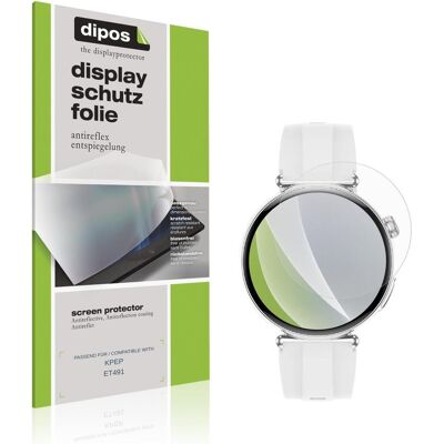 Dipos Schutzfolie Matt f??r KPEP ET491, Smartwatch Schutzfolie Dipos Schutzfolie Matt f??r KPEP ET491, Smartwatch Schutzfolie