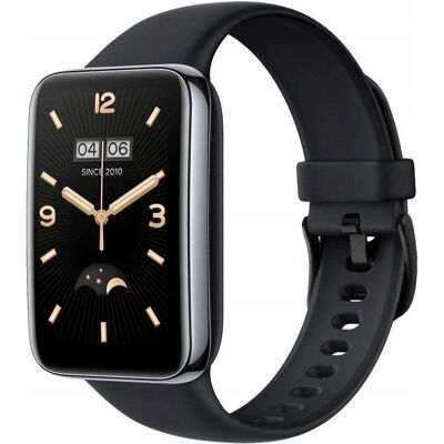 Fixed Silikonarmband für Xiaomi Mi Smart Band 7 Pro - Schwarz Fixed Silikonarmband für Xiaomi Mi Smart Band 7 Pro - Schwarz