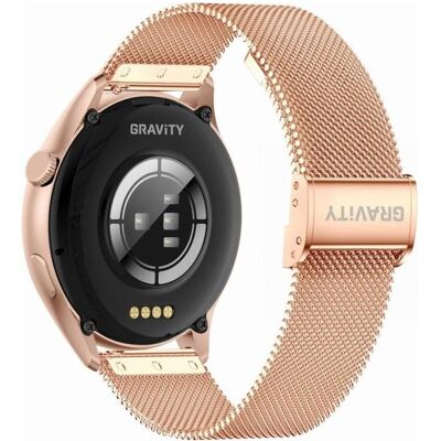 Gravity Smartwatch Rose Gold Strap + Bracelet GT11-5, Uhrenarmband, Pink Gravity Smartwatch Rose Gold Strap + Bracelet GT11-5, Uhrenarmband, Pink