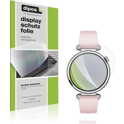 Dipos Schutzfolie Matt f??r Huawei Watch GT 7 41 mm, Smartwatch Schutzfolie, Transparent Dipos Schutzfolie Matt f??r Huawei Watch GT 7 41 mm, Smartwatch Schutzfolie, Transparent