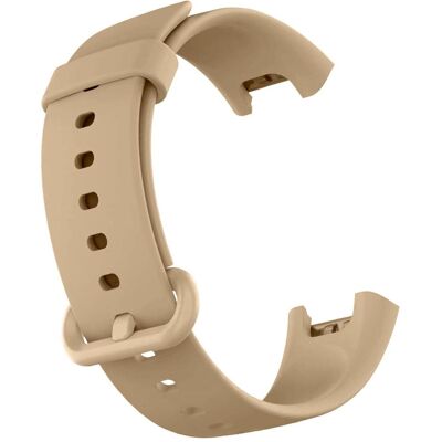 Avizar Xiaomi Mi Lite / Redmi Watch Armband - Weiches Silikon Beige Avizar Xiaomi Mi Lite / Redmi Watch Armband - Weiches Silikon Beige