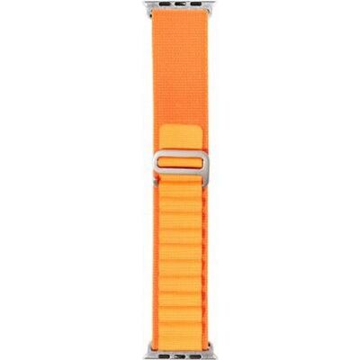 Bigben Apple Watch Armband - Orange Nylon Alpine-Schnalle 38-41mm Bigben Apple Watch Armband - Orange Nylon Alpine-Schnalle 38-41mm