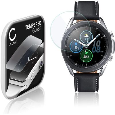 Cellonic Displayschutzglas (generisch) für Apple Watch SE - 40mm, Samsung Galaxy 3 -, Smartwatch Schutzfolie, Schwarz Cellonic Displayschutzglas (generisch) für Apple Watch SE - 40mm, Samsung Galaxy 3 -, Smartwatch Schutzfolie, Schwarz