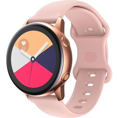Cadorabo Armband für Samsung Galaxy Gear (22 mm, Silikon), Uhrenarmband, Rosa Cadorabo Armband für Samsung Galaxy Gear (22 mm, Silikon), Uhrenarmband, Rosa