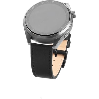 Fixed Fixed Leder Uhrenarmband - 20mm - Schwarz Fixed Fixed Leder Uhrenarmband - 20mm - Schwarz