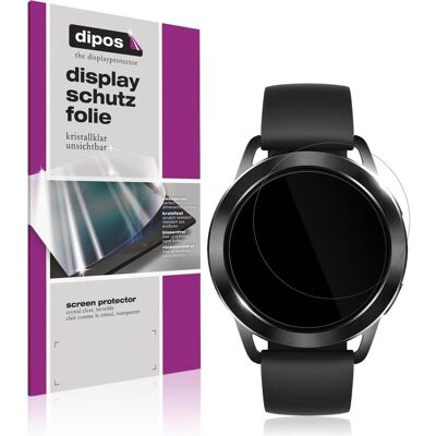 Dipos Schutzfolie Klar für Xiaomi Watch S3, Smartwatch Schutzfolie, Transparent Dipos Schutzfolie Klar für Xiaomi Watch S3, Smartwatch Schutzfolie, Transparent