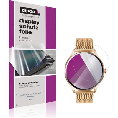 Dipos Schutzfolie Klar f??r idomars 68or, Smartwatch Schutzfolie Dipos Schutzfolie Klar f??r idomars 68or, Smartwatch Schutzfolie