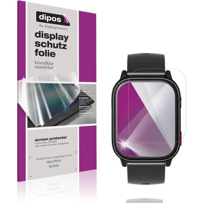 Dipos Schutzfolie Klar f??r NikuTRAX NC94S, Smartwatch Schutzfolie Dipos Schutzfolie Klar f??r NikuTRAX NC94S, Smartwatch Schutzfolie