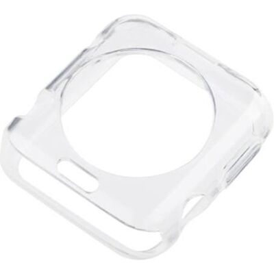 EKO Hülle für Apple Watch 42mm, Smartwatch Zubehör, Transparent, Weiss EKO Hülle für Apple Watch 42mm, Smartwatch Zubehör, Transparent, Weiss