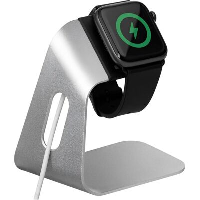 EKO Apple Watch Ladestation - Gebürstetes Metall, Modernes Design EKO Apple Watch Ladestation - Gebürstetes Metall, Modernes Design