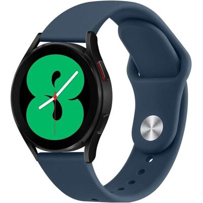 Screenguard Silicone Strap Sportarmband (Silikon), Uhrenarmband, Blau Screenguard Silicone Strap Sportarmband (Silikon), Uhrenarmband, Blau