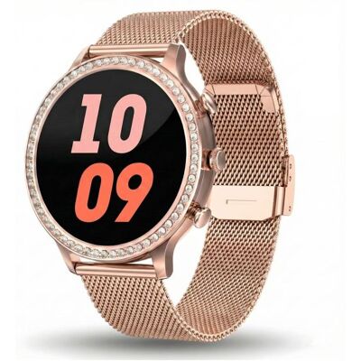 Gravity Smartwatch Różowe Złoto Pasek i Bransoleta GT5-6 (44 mm, ohne SIM), Smartwatch Gravity Smartwatch Różowe Złoto Pasek i Bransoleta GT5-6 (44 mm, ohne SIM), Smartwatch