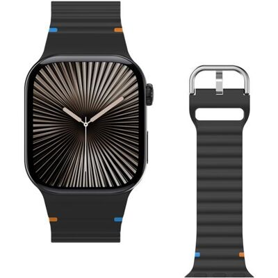 Just in Case Watchstrap für smartwatch (Silicone), Uhrenarmband, Schwarz Just in Case Watchstrap für smartwatch (Silicone), Uhrenarmband, Schwarz