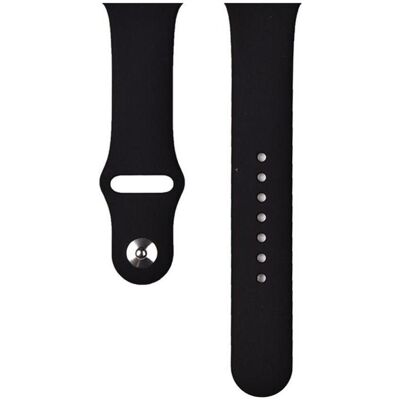 Devia Deluxe (38 mm, 40 mm, 41 mm, Fluorelastomer, Silikon), Uhrenarmband, Schwarz Devia Deluxe (38 mm, 40 mm, 41 mm, Fluorelastomer, Silikon), Uhrenarmband, Schwarz