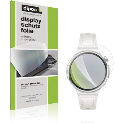 Dipos Schutzfolie Matt f??r Huawei Watch 6 42mm, Smartwatch Schutzfolie, Transparent Dipos Schutzfolie Matt f??r Huawei Watch 6 42mm, Smartwatch Schutzfolie, Transparent
