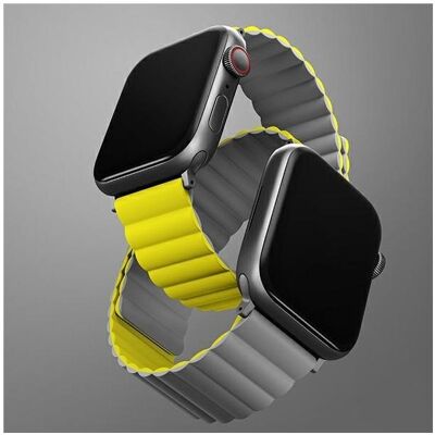 Uniq - Revix - Gelb-Grau - Silikon - watch strap Uniq - Revix - Gelb-Grau - Silikon - watch strap