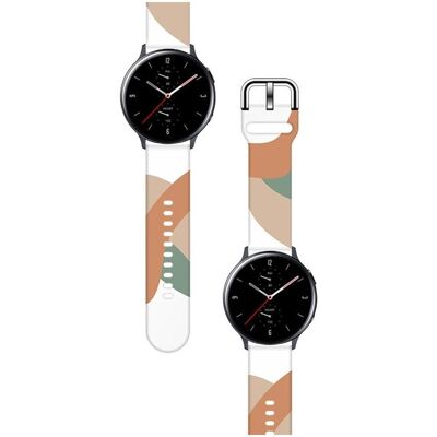 Hurtel Strap Moro Band For Samsung Galaxy Watch 46mm Silicone Strap Watch Bracelet Pattern 3 (22 mm, Plastic, Silicone), Uhrenarmband, Mehrfarbig Hurtel Strap Moro Band For Samsung Galaxy Watch 46mm Silicone Strap Watch Bracelet Pattern 3 (22 mm, Plastic, Silicone), Uhrenarmband, Mehrfarbig