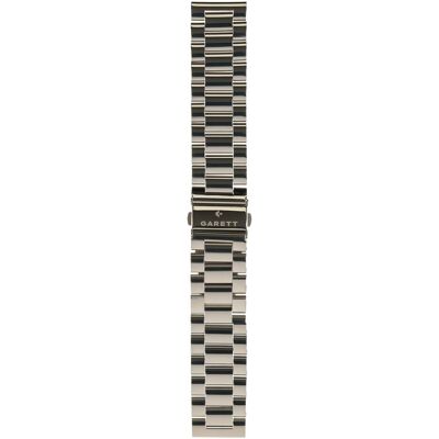 Garett univerzální řemínek 22 mm, stříbrný kovový, typ Solid, Smartwatch Zubehör, Silber Garett univerzální řemínek 22 mm, stříbrný kovový, typ Solid, Smartwatch Zubehör, Silber