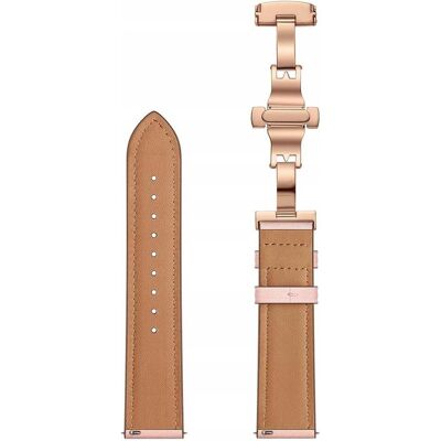 EKO Apple Watch Armband 38/40/41 mm Echtes Leder Rosa - Uhrenarmband EKO Apple Watch Armband 38/40/41 mm Echtes Leder Rosa - Uhrenarmband