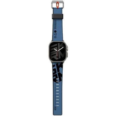 Skinarma Band Spunk Apple Watch Ultra blue (49 mm, Plastic, Silicon), Uhrenarmband, Blau Skinarma Band Spunk Apple Watch Ultra blue (49 mm, Plastic, Silicon), Uhrenarmband, Blau