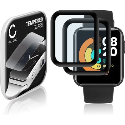 Cellonic Displayschutzglas (generisch) für Xiaomi Mi Watch Lite, Smartwatch Zubehör, Transparent Cellonic Displayschutzglas (generisch) für Xiaomi Mi Watch Lite, Smartwatch Zubehör, Transparent