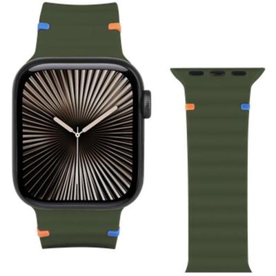 Just in Case Watchstrap für smartwatch (Silicone), Uhrenarmband, Grün Just in Case Watchstrap für smartwatch (Silicone), Uhrenarmband, Grün